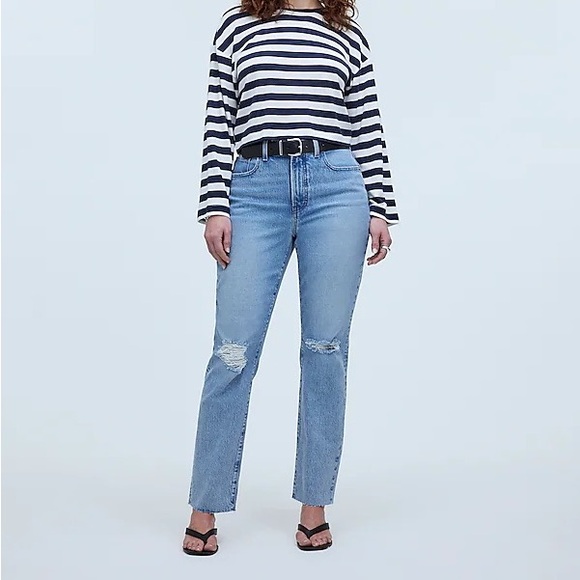 NWT💙Madewell The Curvy Perfect Vintage Jean in Charnley Wash | Size 31 🦋 - Picture 1 of 5